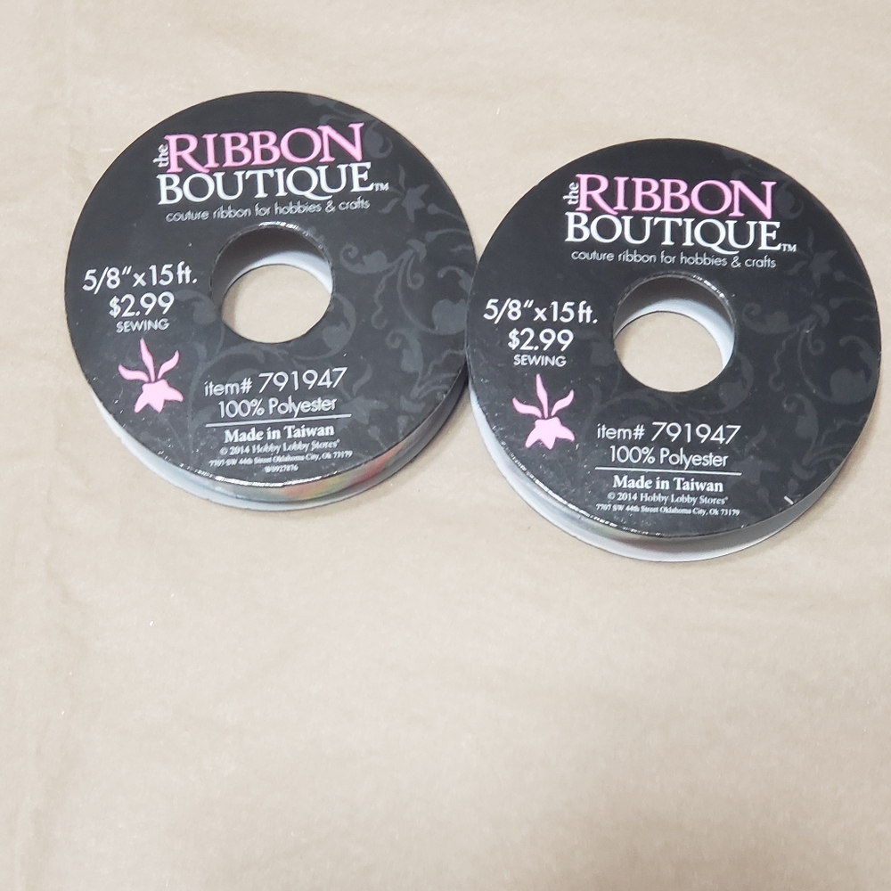 NWT Peace Palooza Craft Ribbon Bundle of 5 - Picture 14 of 16